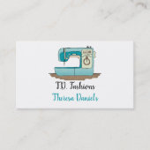 Carte de visite d'ouvrière couturière (Devant)