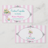 Carte de visite doux de petits gâteaux de destin (Devant / Derrière)