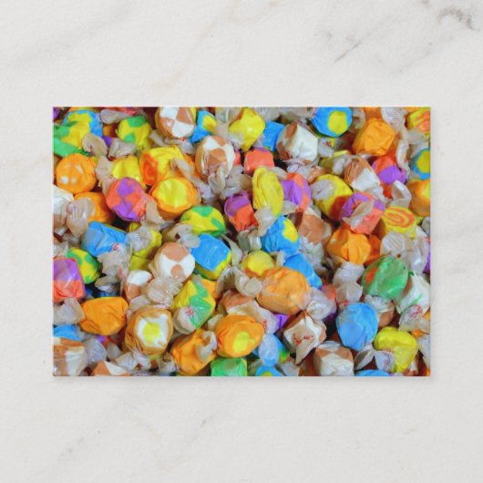 Carte de visite doux de sucrerie (Devant)