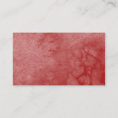 Carte De Visite Douze Ans Sucrés Enclosure de réponse Fleur de Rou (Dos)