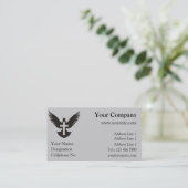 Carte De Visite Dove avec croix (Debout devant)