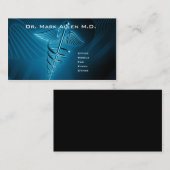 Carte De Visite Dr. le docteur (Devant / Derrière)