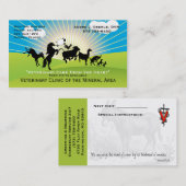 Carte De Visite Dr Oberle (Devant / Derrière)