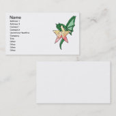 Carte De Visite Dragon de feu (Devant / Derrière)