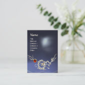 Carte De Visite DRAGON DE MER 2 TOPAZ MONOGRAS bleu blanc rouge (Debout devant)