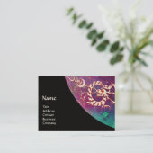 Carte De Visite DRAGON DE MER ROUGE SEAU, Salon de beauté, Spa de (Debout devant)