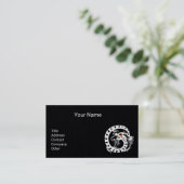 CARTE DE VISITE DRAGON DE SERPINE BLANCHE, GEMME DE ROUGE EN PIERR (Debout devant)