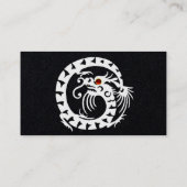 CARTE DE VISITE DRAGON DE SERPINE BLANCHE, GEMME DE ROUGE EN PIERR (Dos)