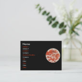 Carte de visite Dragon Et Phoenix (Debout devant)