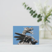 Carte De Visite Dragon, Hôtel de Ville, Cardiff (Debout devant)