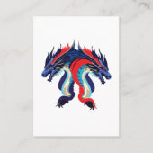 Carte De Visite Dragon Imaginaire Art Dragon (Devant)
