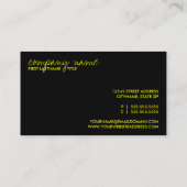 Carte De Visite dragon volant (Dos)