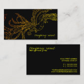 Carte De Visite dragon volant (Devant / Derrière)