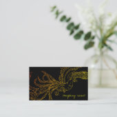 Carte De Visite dragon volant (Debout devant)