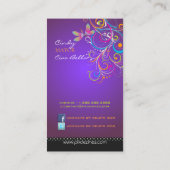 Carte De Visite Dragonflies de PixDezines/Royal Purple (Dos)