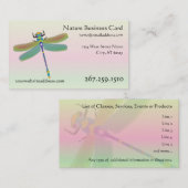 Carte de visite Dragonfly - Modèle interactif (Devant / Derrière)