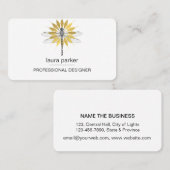 Carte De Visite Dragonfly Professional Gold (Devant / Derrière)