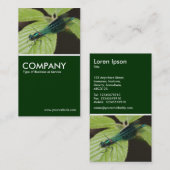 Carte De Visite Dragonfly - Vert foncé (Devant / Derrière)