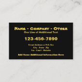 Carte De Visite DRAGONOLOGUE DUN Dragon (Dos)