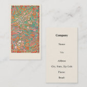 Carte De Visite Dragons de Feu-Respiration de désert de sud-ouest (Devant / Derrière)