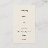 Carte De Visite Dragons de Feu-Respiration de désert de sud-ouest (Dos)