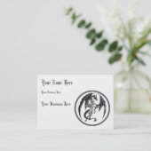 Carte De Visite Dragons maigres... (Debout devant)