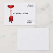 Carte De Visite drain d'huile à roues par véhicule (Devant / Derrière)