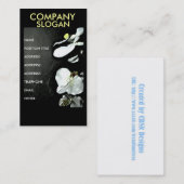 carte de visite dramatique (Devant / Derrière)