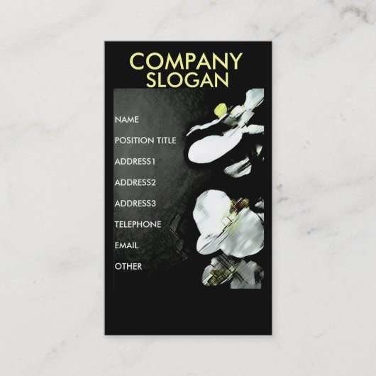 carte de visite dramatique (Devant)