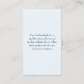 Carte De Visite Drapeau américain 2412 (Dos)