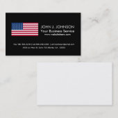 Carte De Visite Drapeau américain classique (Devant / Derrière)