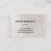 Carte De Visite Drapeau américain du service professionnel de pelo (Dos)