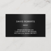 Carte De Visite Drapeau américain semi-professionnel Camion (Dos)