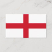 Carte De Visite Drapeau anglais, Drapeau anglais (Devant)