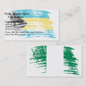 Carte De Visite Drapeau bahaméen Cool (Devant / Derrière)