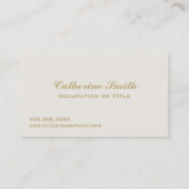 Carte De Visite Drapeau BRITANNIQUE d'Union Jack avec le motif (Dos)