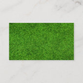 Carte De Visite Drapeau de l'Amérique du service de l'herbe (Dos)