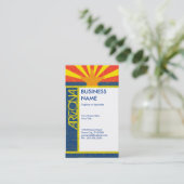 Carte De Visite drapeau de l'Arizona (Debout devant)