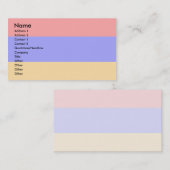 Carte De Visite Drapeau de l'Arménie (Devant / Derrière)