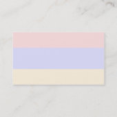 Carte De Visite Drapeau de l'Arménie (Dos)