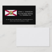 Carte De Visite Drapeau de l'État de Floride (Devant / Derrière)