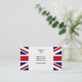 Carte De Visite Drapeau de l'Union (Debout devant)