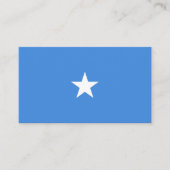 Carte De Visite Drapeau de Somalie (Devant)