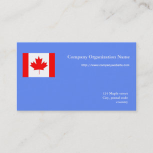 Carte De Visite Drapeau des entreprises internationales