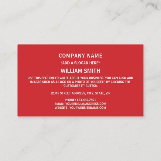 Carte De Visite Drapeau du Cap-Vert et Emblème national, Cap-Vert (Dos)