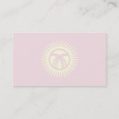 Carte De Visite Drapeau du Kirghizistan (Dos)