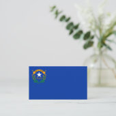 Carte De Visite Drapeau du Nevada, Drapeau du Nevada (Debout devant)