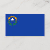Carte De Visite Drapeau du Nevada, Drapeau du Nevada (Devant)
