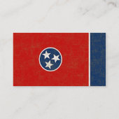 CARTE DE VISITE DRAPEAU DU TENNESSEE (Dos)