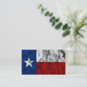 Carte De Visite drapeau du Texas (Debout devant)
